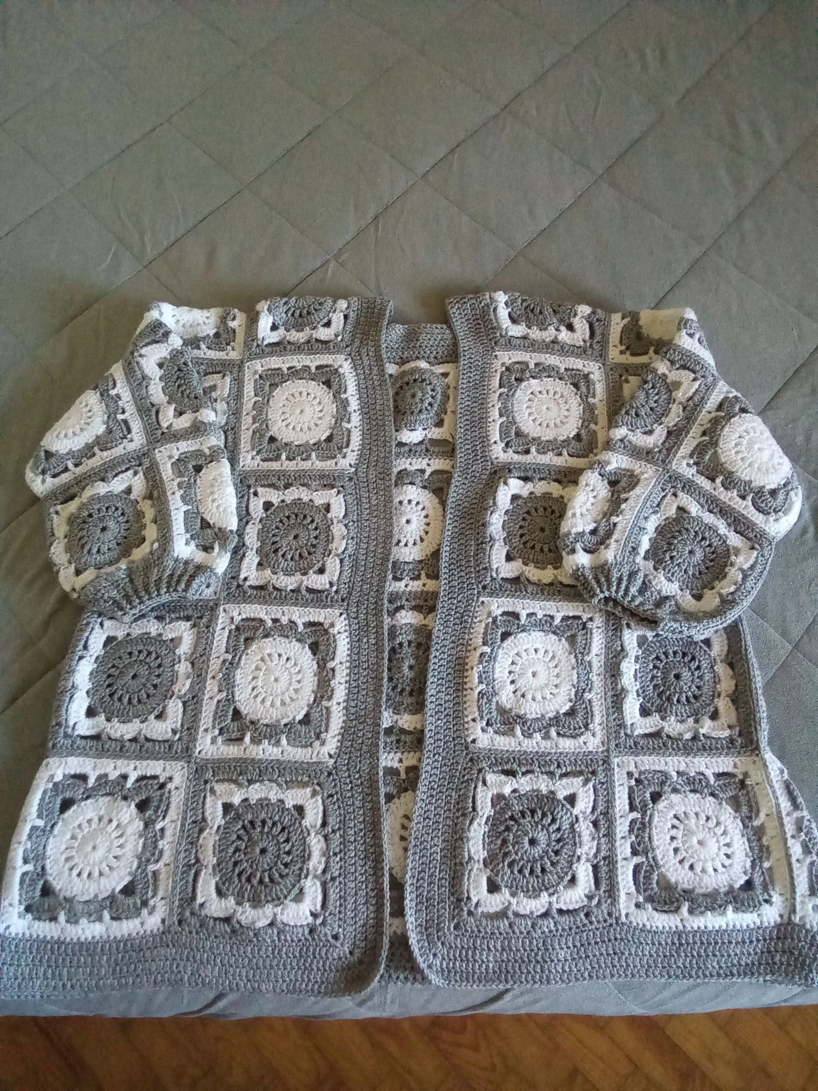 Casaco Crochet 
